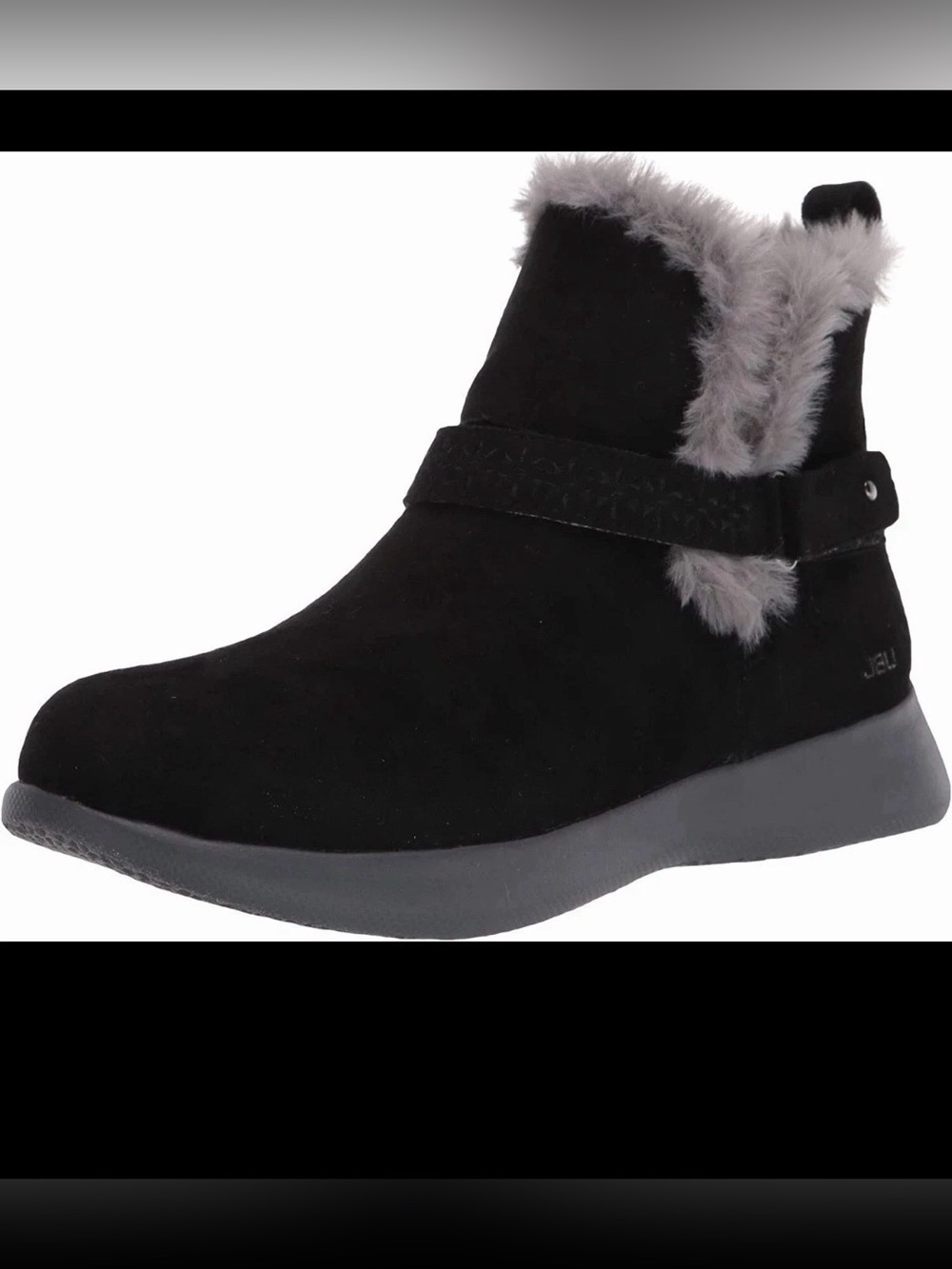 JBU By Jambu Nordic Women's Fur Lined Ankle Boots Black Size 11 M US
